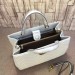 Gucci White GG Marmont Medium Matelasse Top Handle Bag