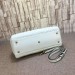 Gucci White GG Marmont Medium Matelasse Top Handle Bag