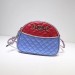 Gucci Red/Blue Laminated Leather Mini Bag