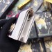 Gucci White Rajah Chain Card Case Wallet